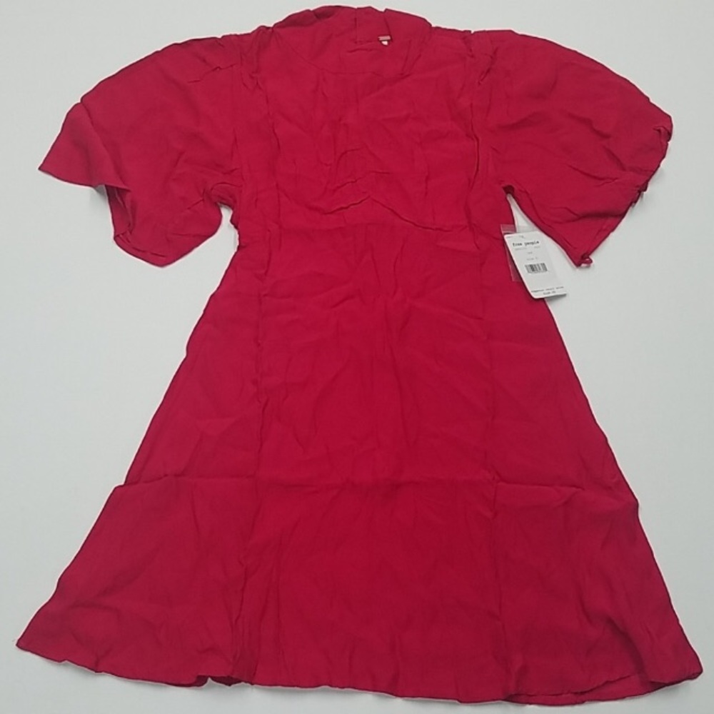 Free People Red Mini Dress - Picture 2 of 4